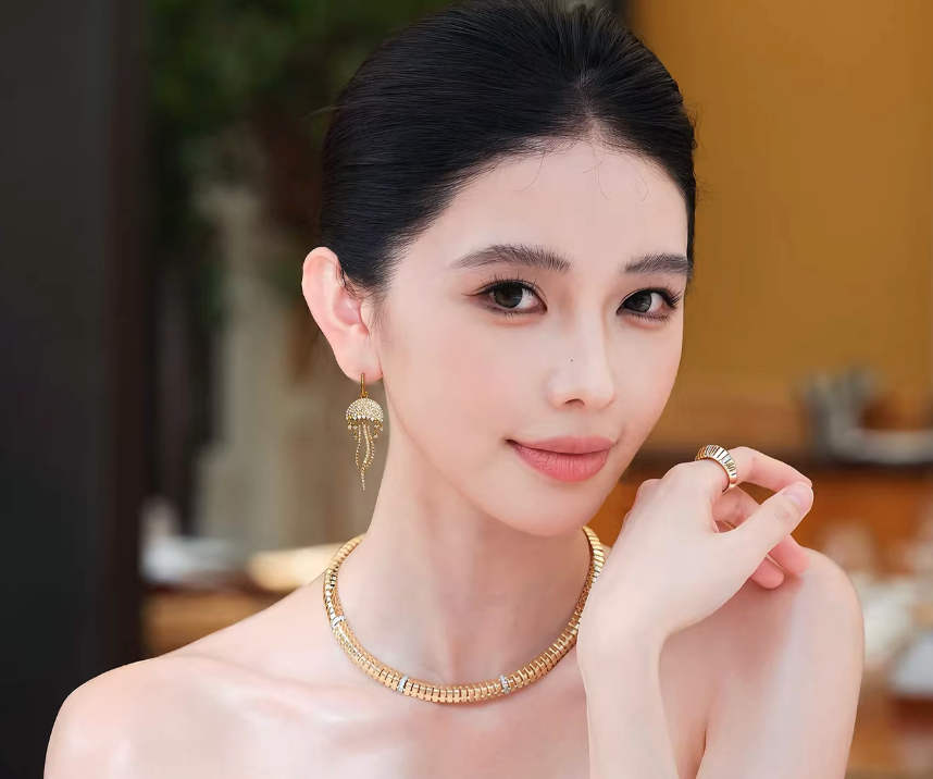 Whimsical Jellyfish Tassel Earrings